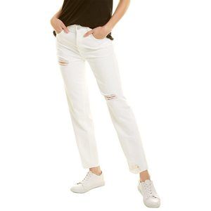 MSRP $198 Joe's The Scout Slim Destroyed Boyfriend Jeans White Size 29 (DEFECT)